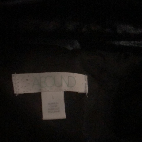 ABOUND BLUE VELVET JACKET SIZE L - Picture 6 of 7